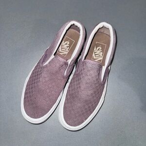 Vans Men's Slip-On Sneakers - Lavender